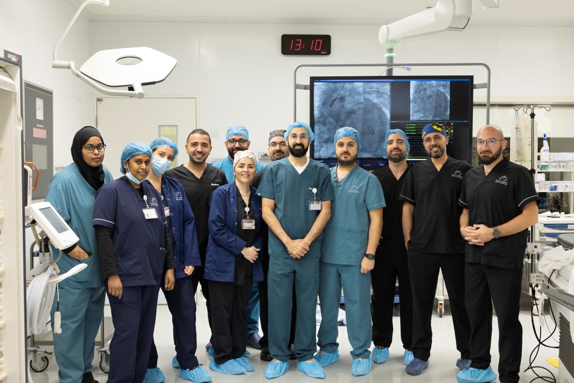 Aman Hospital makes history as first private hospital in Qatar to perform TAVI heart intervention